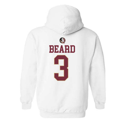 FSU - NCAA Baseball : Trey Beard - Fashion Shersey Hooded Sweatshirt-1