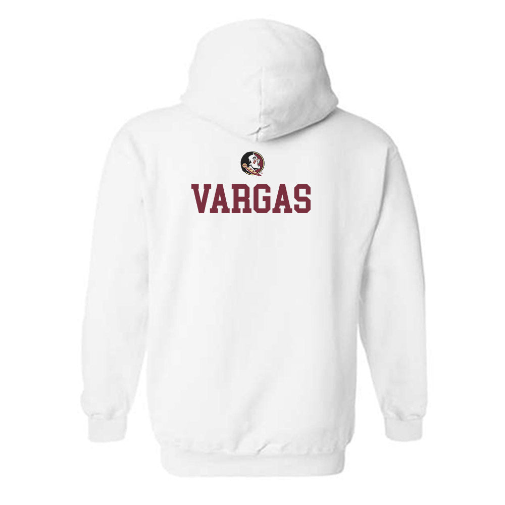 FSU - NCAA Men's Swimming & Diving : Carlos vargas - Fashion Shersey Hooded Sweatshirt-1