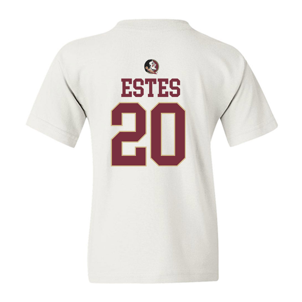 FSU - NCAA Baseball : Jace Estes - Fashion Shersey Youth T-Shirt-1