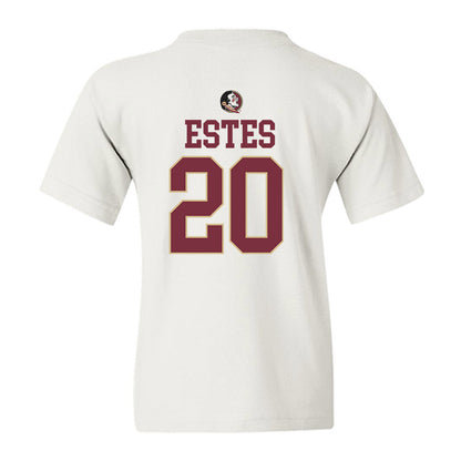 FSU - NCAA Baseball : Jace Estes - Fashion Shersey Youth T-Shirt-1