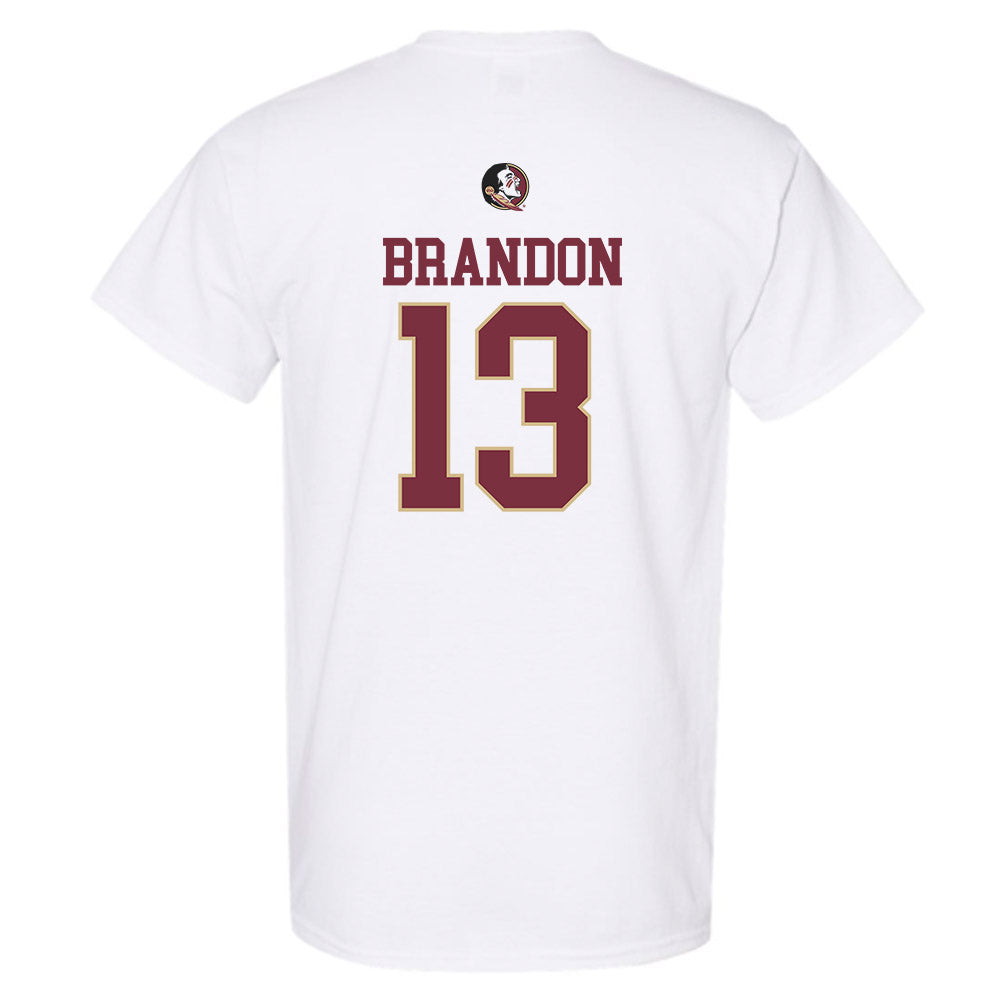 FSU - NCAA Women's Soccer : Mya Brandon - Fashion Shersey T-Shirt-1