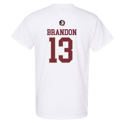 FSU - NCAA Women's Soccer : Mya Brandon - Fashion Shersey T-Shirt-1