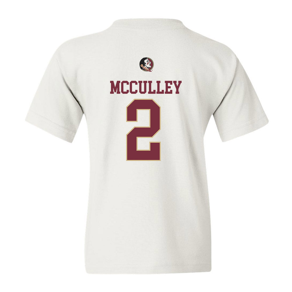 FSU - NCAA Baseball : Carter McCulley - Fashion Shersey Youth T-Shirt