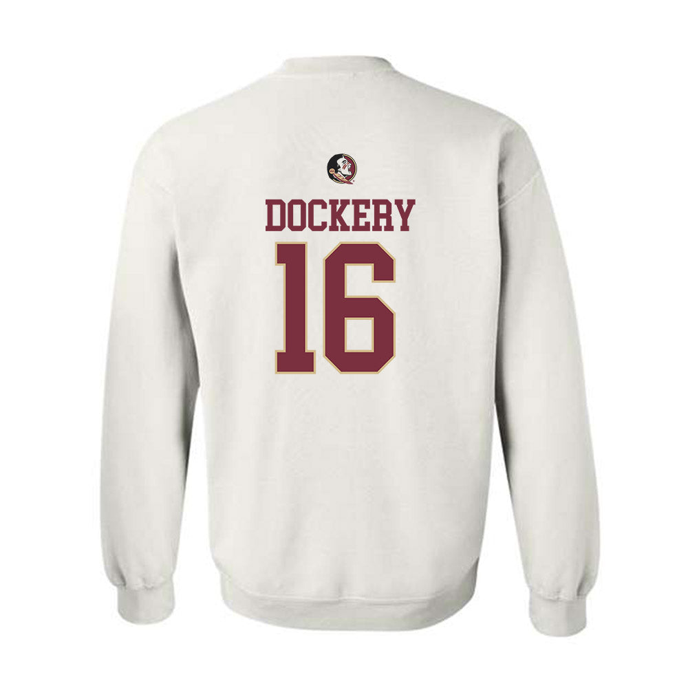 FSU - NCAA Softball : Averi Dockery - Fashion Shersey Crewneck Sweatshirt-1