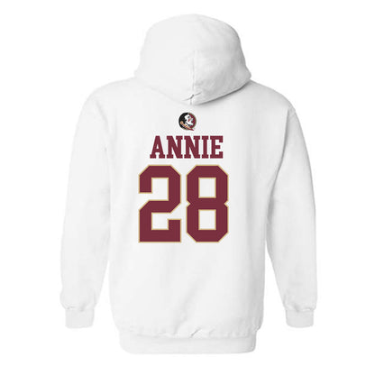 FSU - NCAA Women's Lacrosse : Aine Devine - Fashion Shersey Hooded Sweatshirt-1