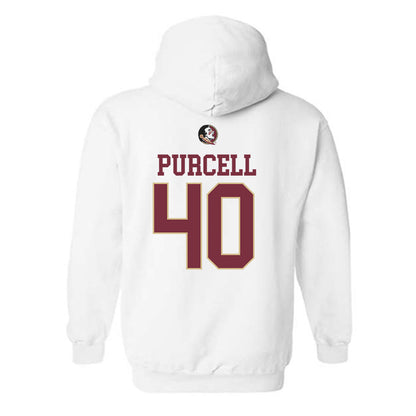 FSU - NCAA Baseball : Brodie Purcell - Fashion Shersey Hooded Sweatshirt-1