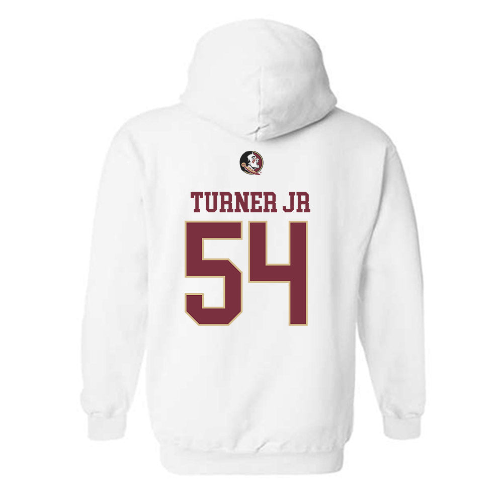 FSU - NCAA Football : Byron Turner Jr - Fashion Shersey Hooded Sweatshirt