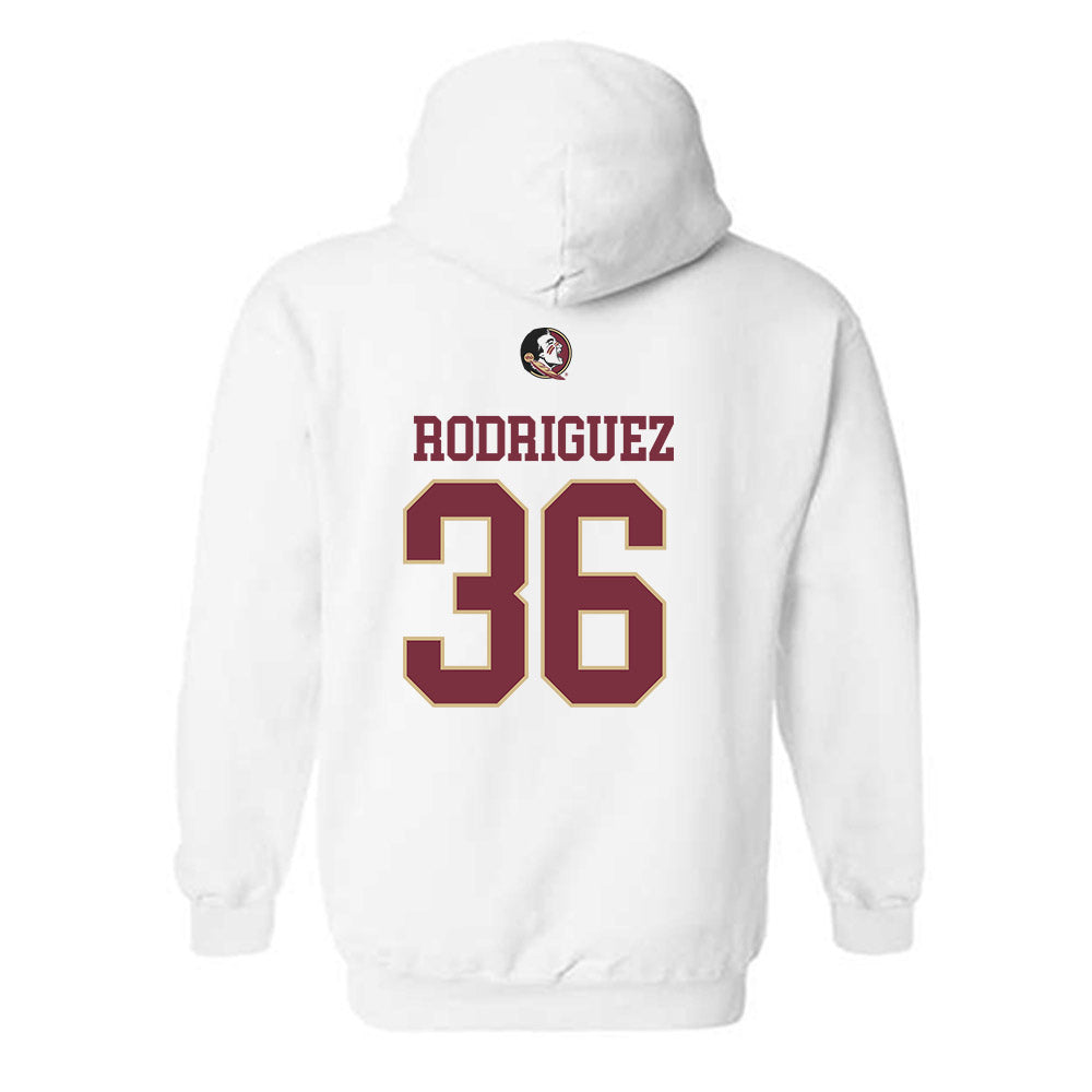 FSU - NCAA Baseball : Mookie Rodriguez - Fashion Shersey Hooded Sweatshirt-1