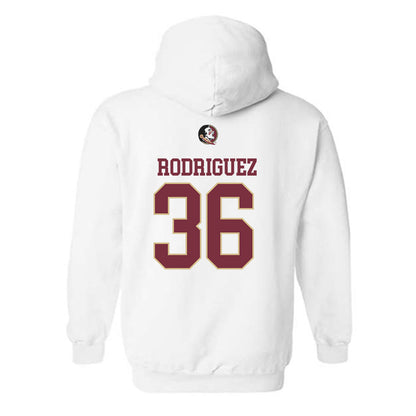 FSU - NCAA Baseball : Mookie Rodriguez - Fashion Shersey Hooded Sweatshirt-1