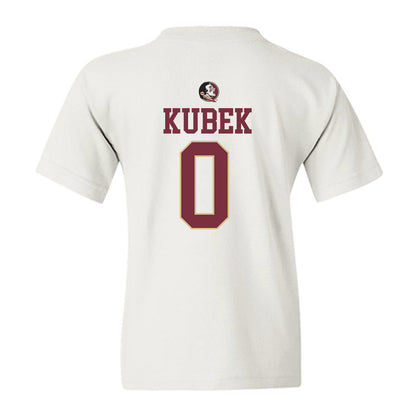 FSU - NCAA Women's Basketball : Allie Kubek - Fashion Shersey Youth T-Shirt-1