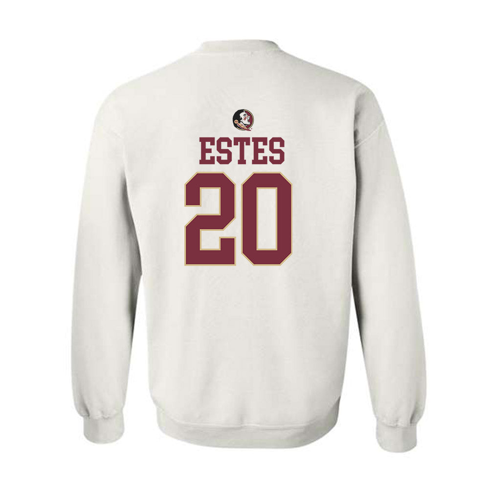 FSU - NCAA Baseball : Jace Estes - Fashion Shersey Crewneck Sweatshirt-1