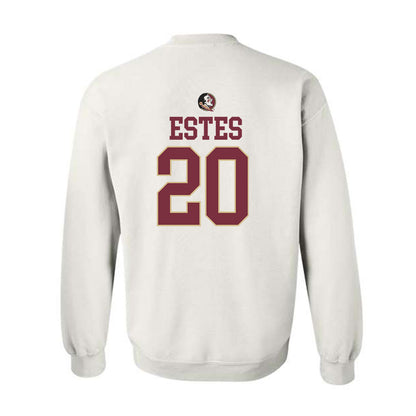 FSU - NCAA Baseball : Jace Estes - Fashion Shersey Crewneck Sweatshirt-1
