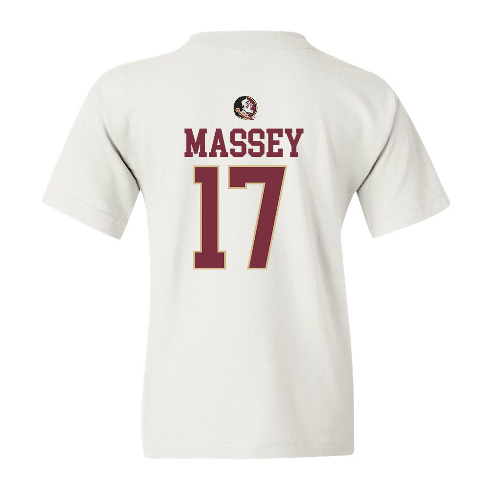 FSU - NCAA Beach Volleyball : Myriah Massey - Fashion Shersey Youth T-Shirt