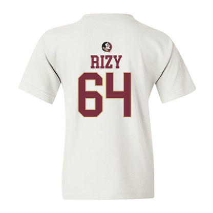 FSU - NCAA Football : Jacob Rizy - Fashion Shersey Youth T-Shirt-1