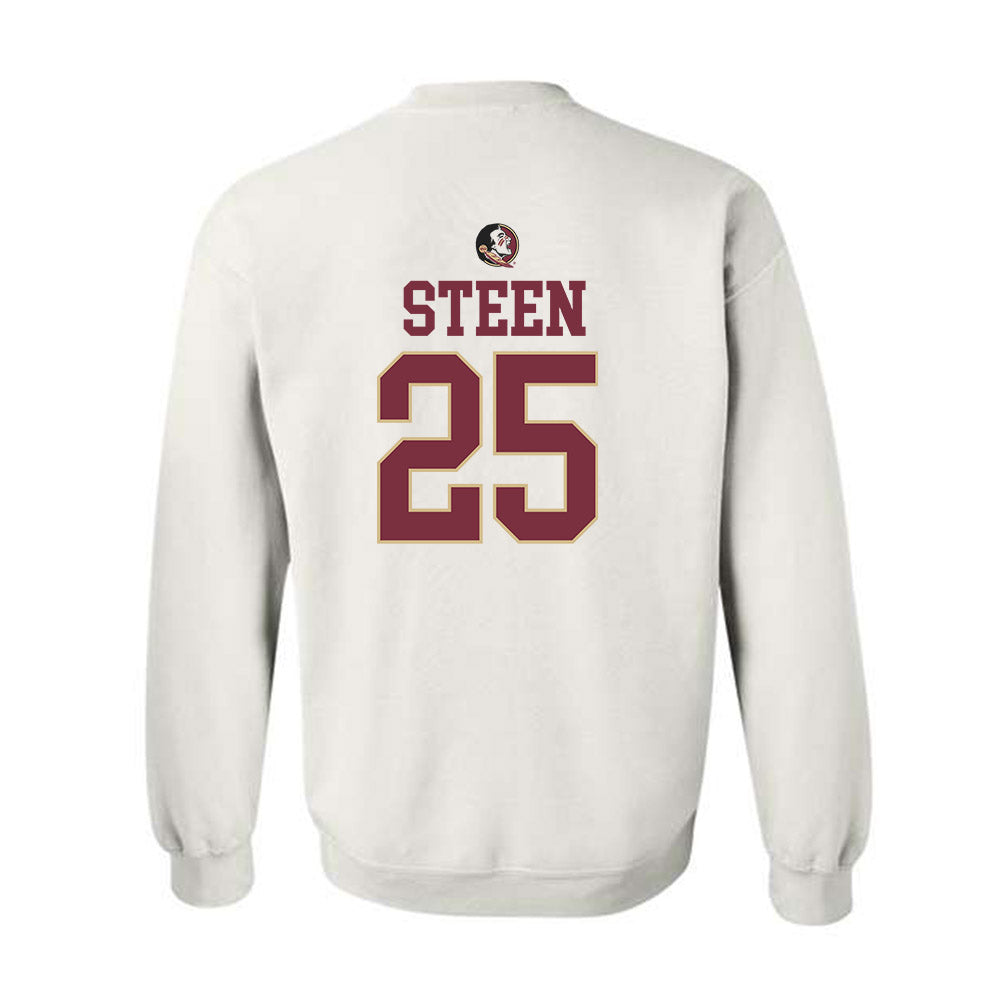 FSU - NCAA Men's Basketball : Alex Steen - Fashion Shersey Crewneck Sweatshirt-1