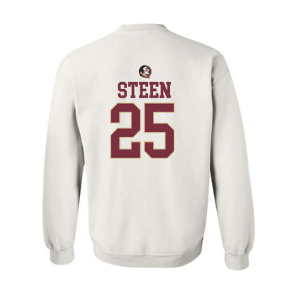 FSU - NCAA Men's Basketball : Alex Steen - Fashion Shersey Crewneck Sweatshirt-1