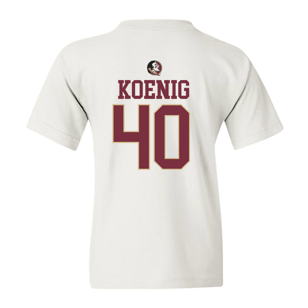 FSU - NCAA Beach Volleyball : Audrey Koenig - Fashion Shersey Youth T-Shirt-1