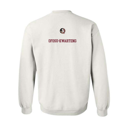 FSU - NCAA Men's Track & Field : Braeden Ofosu Kwarteng Ofosu-Kwarteng - Fashion Shersey Crewneck Sweatshirt-1