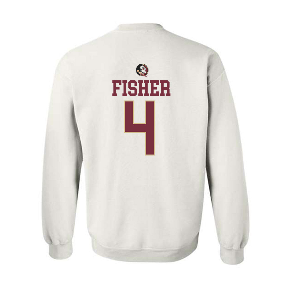 FSU - NCAA Baseball : Cal Fisher - Fashion Shersey Crewneck Sweatshirt
