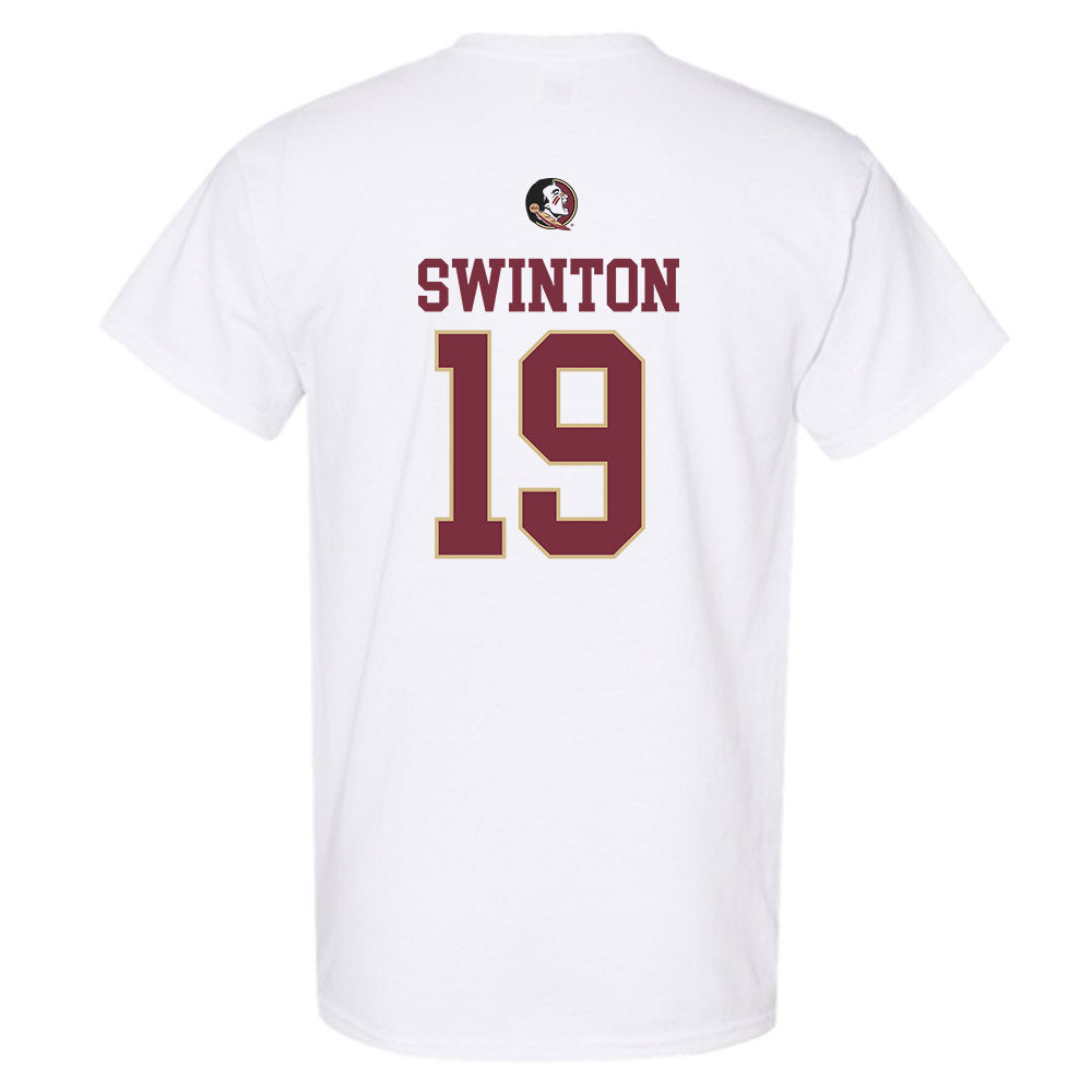 FSU - NCAA Men's Basketball : AJ Swinton - Fashion Shersey T-Shirt-1
