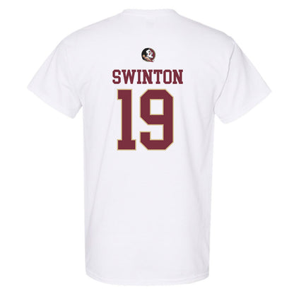 FSU - NCAA Men's Basketball : AJ Swinton - Fashion Shersey T-Shirt-1