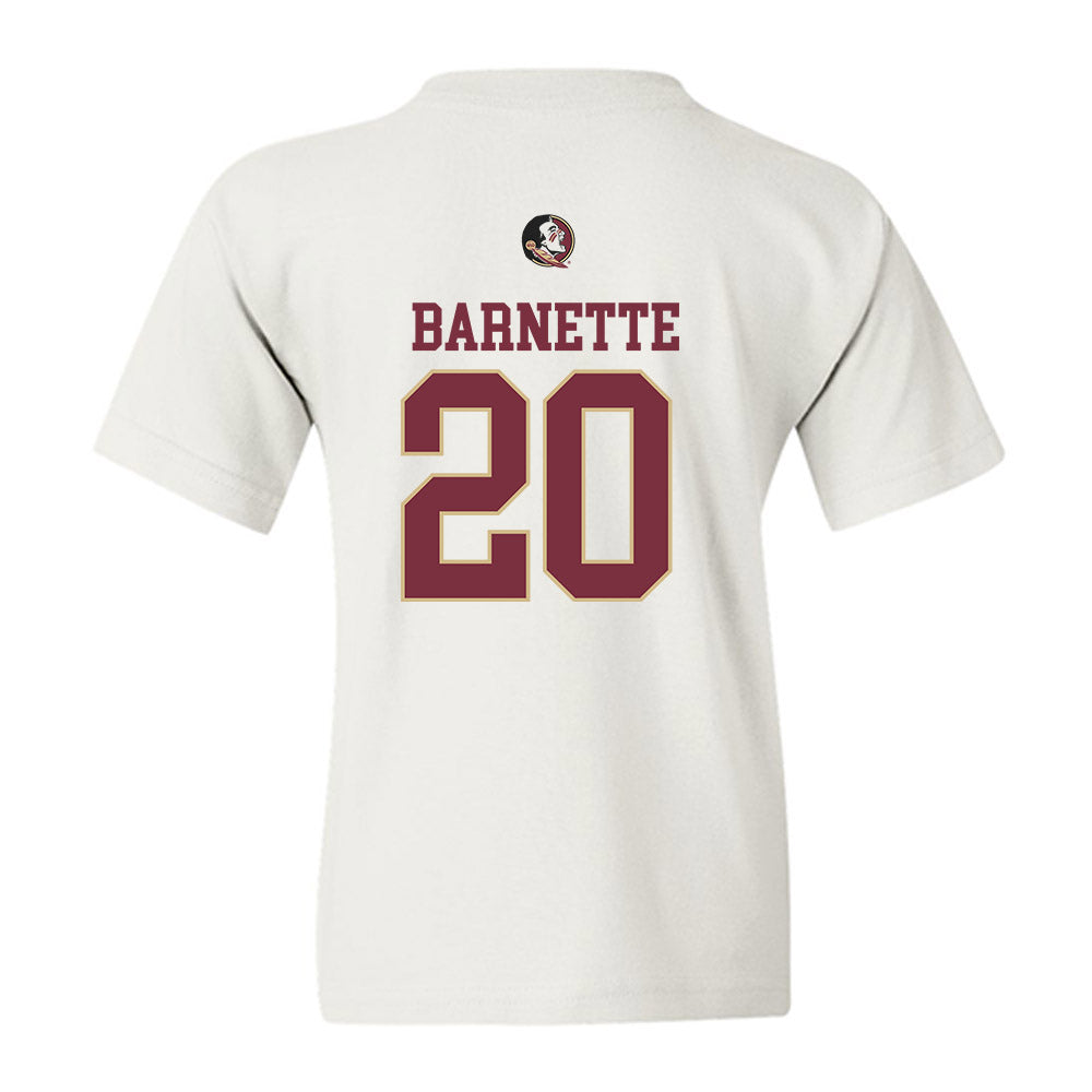 FSU - NCAA Women's Lacrosse : Emily Barnette - Fashion Shersey Youth T-Shirt-1