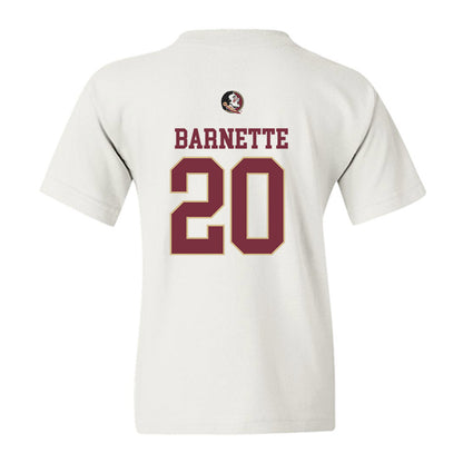 FSU - NCAA Women's Lacrosse : Emily Barnette - Fashion Shersey Youth T-Shirt-1