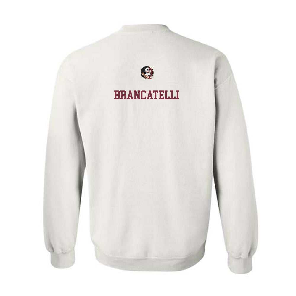 FSU - NCAA Men's Tennis : Gabriele Thomas Brancatelli - Fashion Shersey Crewneck Sweatshirt-1