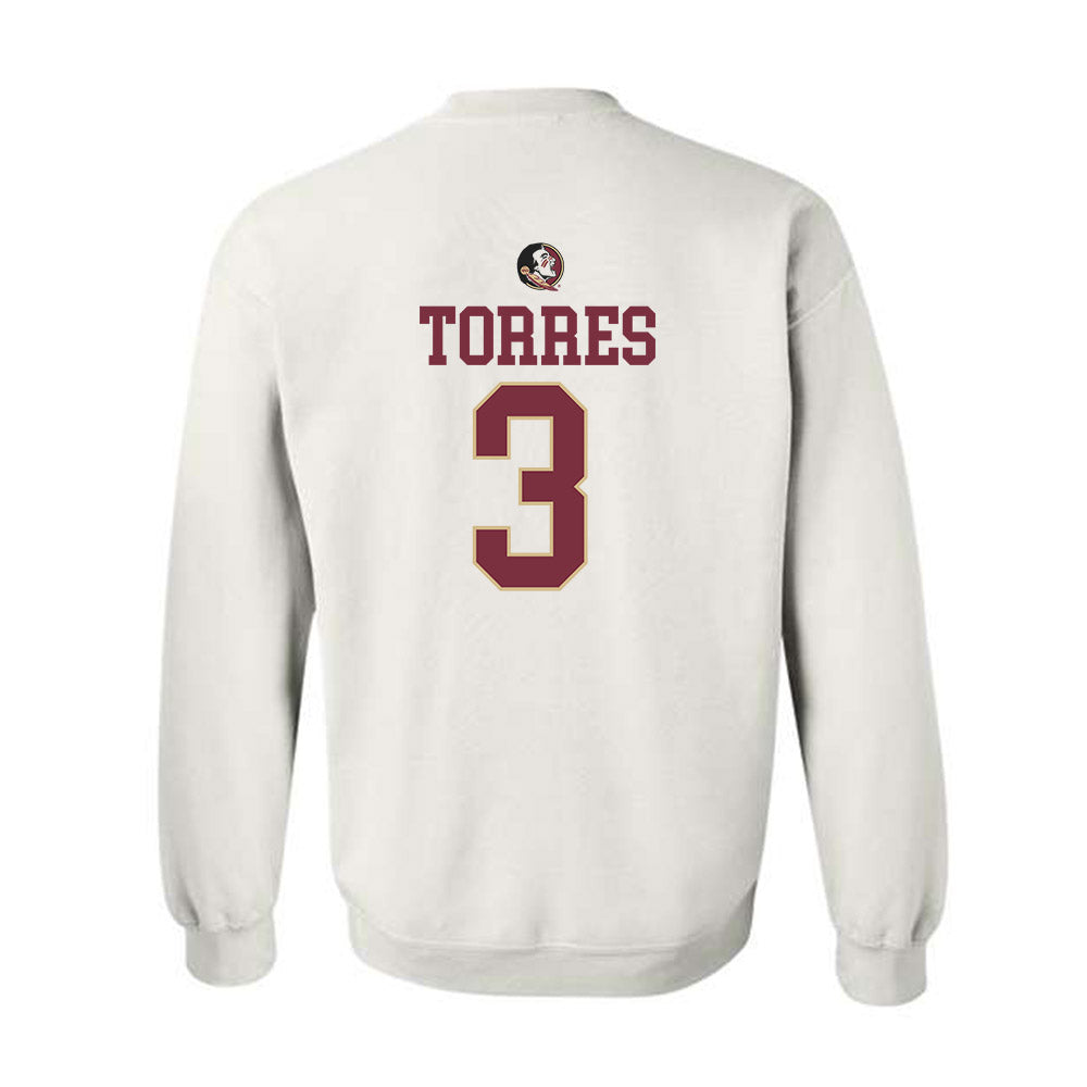 FSU - NCAA Softball : Isabella Torres - Fashion Shersey Crewneck Sweatshirt