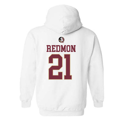 FSU - NCAA Football : Max Redmon - Fashion Shersey Hooded Sweatshirt-1