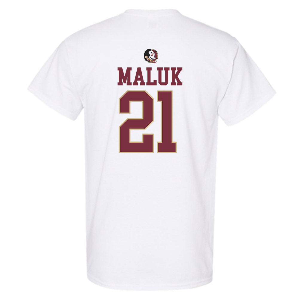 FSU - NCAA Men's Basketball : Alier Maluk - Fashion Shersey T-Shirt