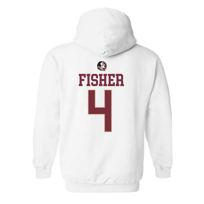 FSU - NCAA Baseball : Cal Fisher - Fashion Shersey Hooded Sweatshirt