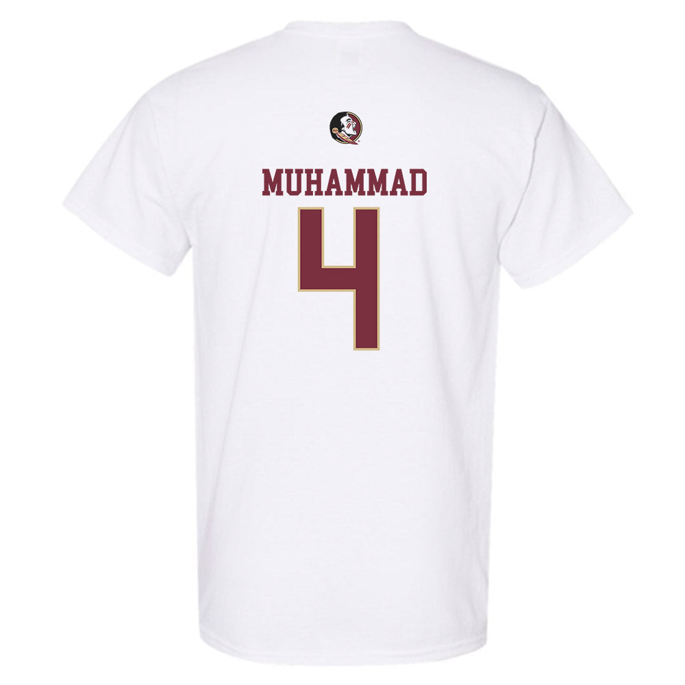 FSU - NCAA Men's Basketball : Shahid Muhammad - Fashion Shersey T-Shirt-1