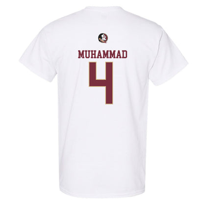 FSU - NCAA Men's Basketball : Shahid Muhammad - Fashion Shersey T-Shirt-1
