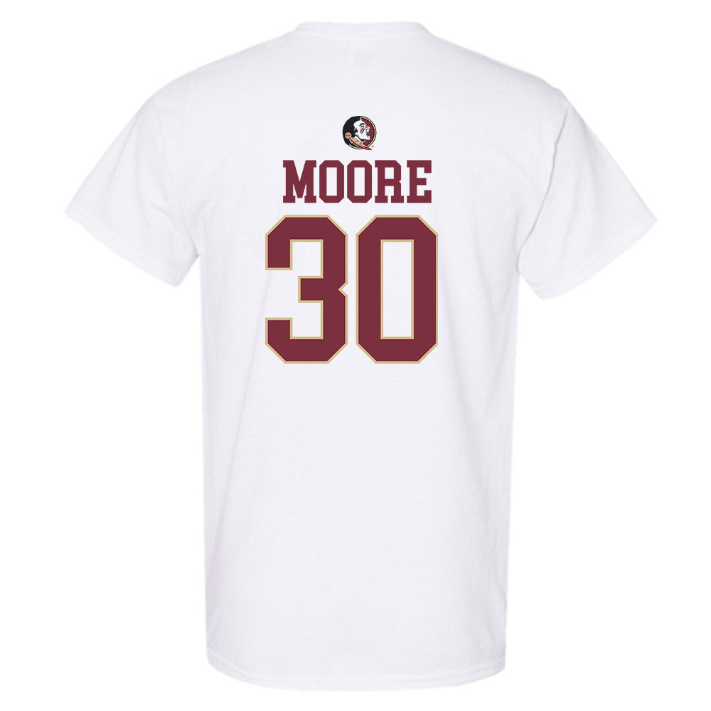 FSU - NCAA Baseball : Bryson Moore - Fashion Shersey T-Shirt-1