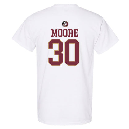 FSU - NCAA Baseball : Bryson Moore - Fashion Shersey T-Shirt-1