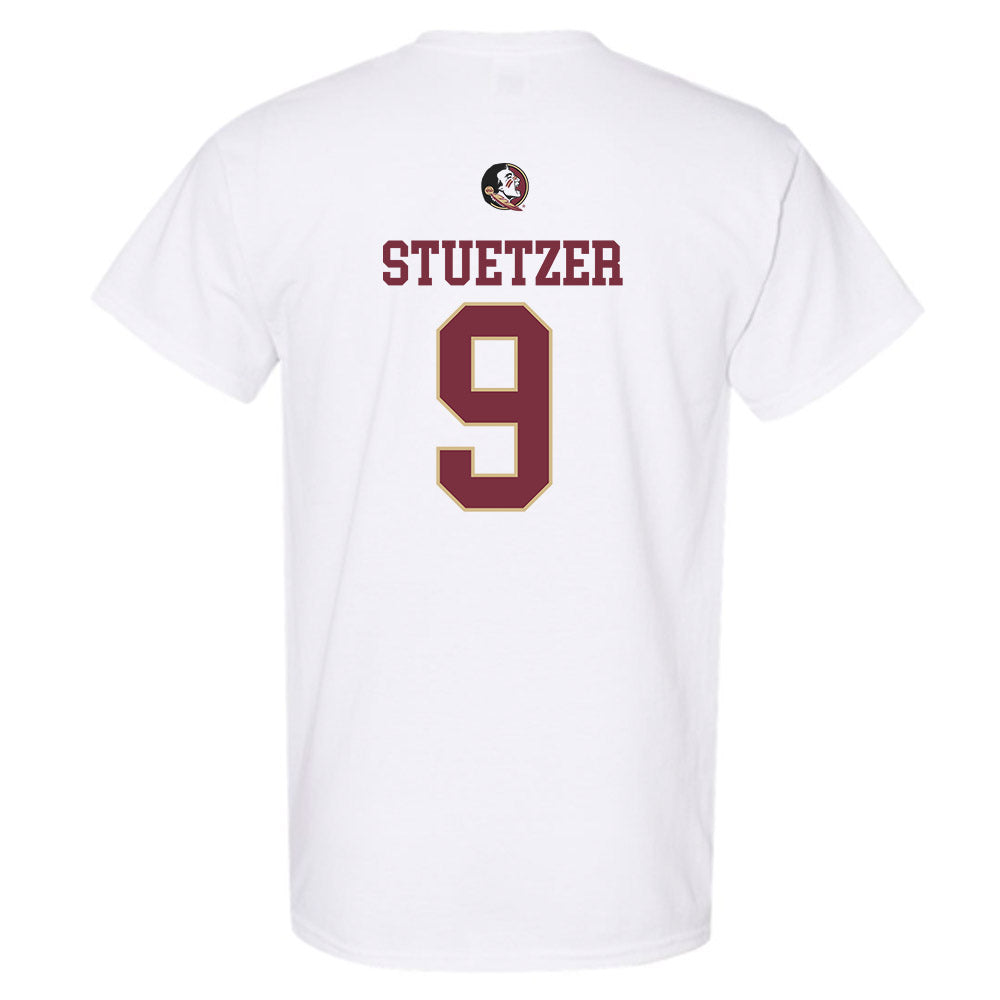 FSU - NCAA Baseball : John Stuetzer - Fashion Shersey T-Shirt-1