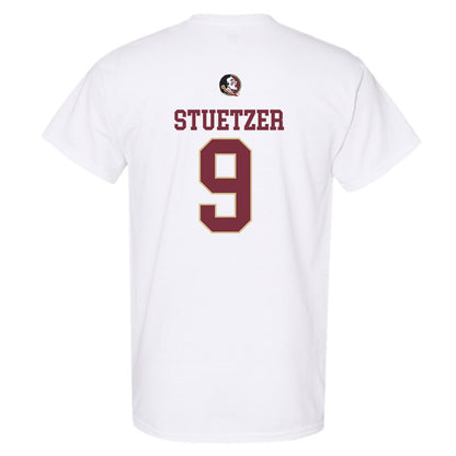 FSU - NCAA Baseball : John Stuetzer - Fashion Shersey T-Shirt-1