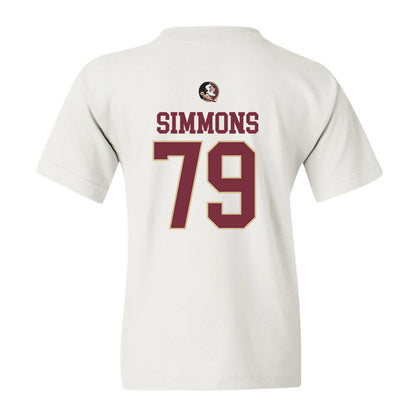 FSU - NCAA Football : Lucas Simmons - Fashion Shersey Youth T-Shirt