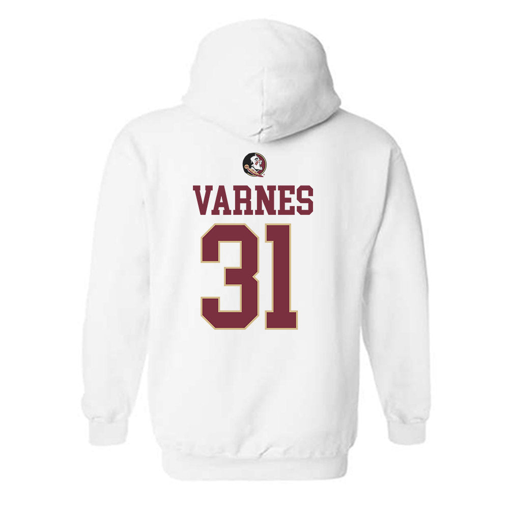 FSU - NCAA Baseball : Braxton Varnes - Fashion Shersey Hooded Sweatshirt-1