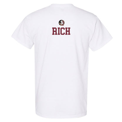 FSU - NCAA Men's Swimming & Diving : Andrew Rich - Fashion Shersey T-Shirt
