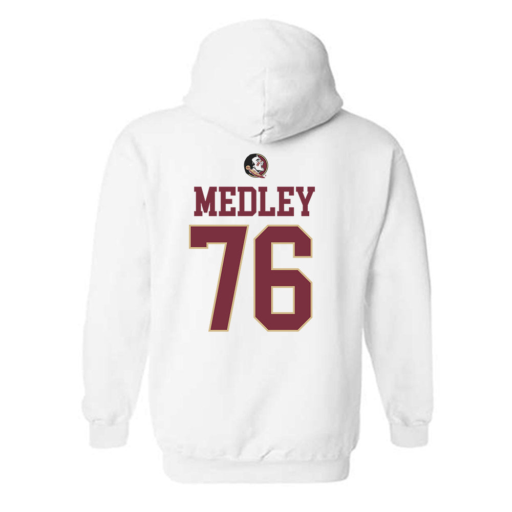 FSU - NCAA Football : Adrian Medley - Fashion Shersey Hooded Sweatshirt-1