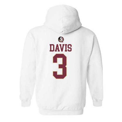 FSU - NCAA Football : Kam Davis - Fashion Shersey Hooded Sweatshirt