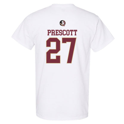 FSU - NCAA Baseball : Peyton Prescott - Fashion Shersey T-Shirt-1