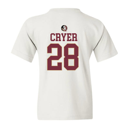 FSU - NCAA Football : Justin Cryer - Fashion Shersey Youth T-Shirt