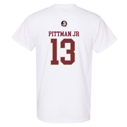 FSU - NCAA Football : Randy Pittman Jr - Fashion Shersey T-Shirt-1