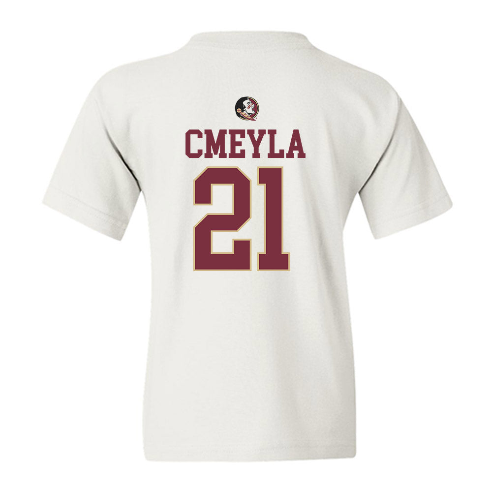 FSU - NCAA Baseball : Nathan Cmeyla - Fashion Shersey Youth T-Shirt-1