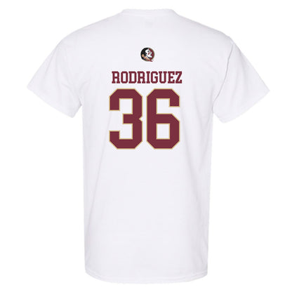 FSU - NCAA Baseball : Mookie Rodriguez - Fashion Shersey T-Shirt-1