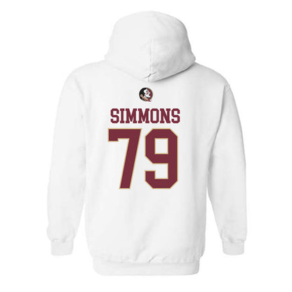FSU - NCAA Football : Lucas Simmons - Fashion Shersey Hooded Sweatshirt