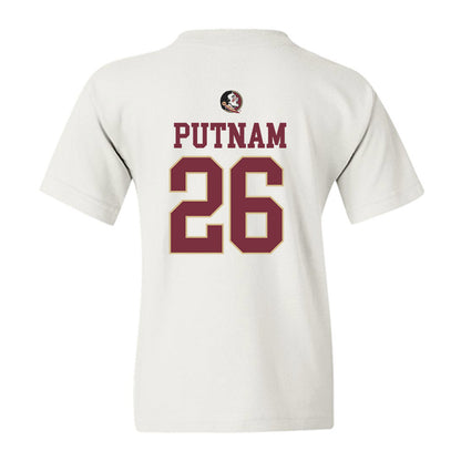 FSU - NCAA Baseball : Eli Putnam - Fashion Shersey Youth T-Shirt-1